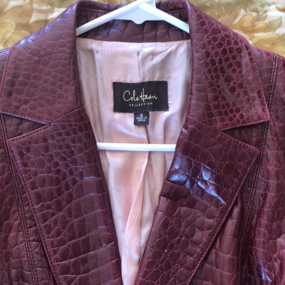 Cole Haan. Rich Burgundy Leather Sz 6